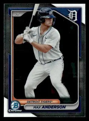 2024 Bowman #BCP-128 Max Anderson Chrome Prospects - Baseball Card Single