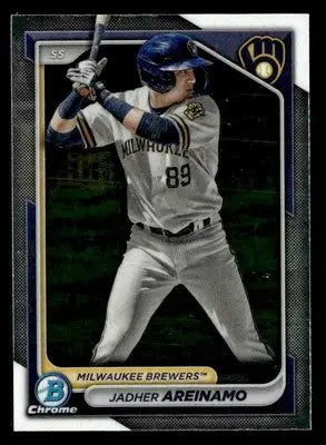 2024 Bowman #BCP-2 Jadher Areinamo Chrome Prospects - Baseball Card Single