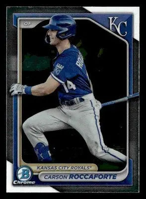 2024 Bowman #BCP-33 Carson Roccaforte Chrome Prospects