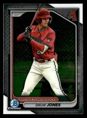 2024 Bowman #BCP-60 Druw Jones Chrome Prospects - Baseball Card Single