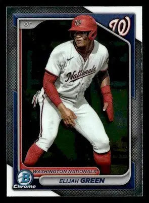 2024 Bowman #BCP-72 Elijah Green Chrome Prospects - Baseball Card Single