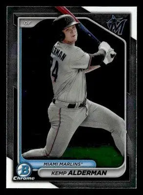 2024 Bowman #BCP-82 Kemp Alderman Chrome Prospects - Baseball Card Single