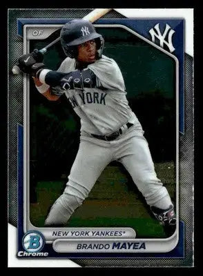 2024 Bowman #BCP-84 Brando Mayea Chrome Prospects - Baseball Card Single