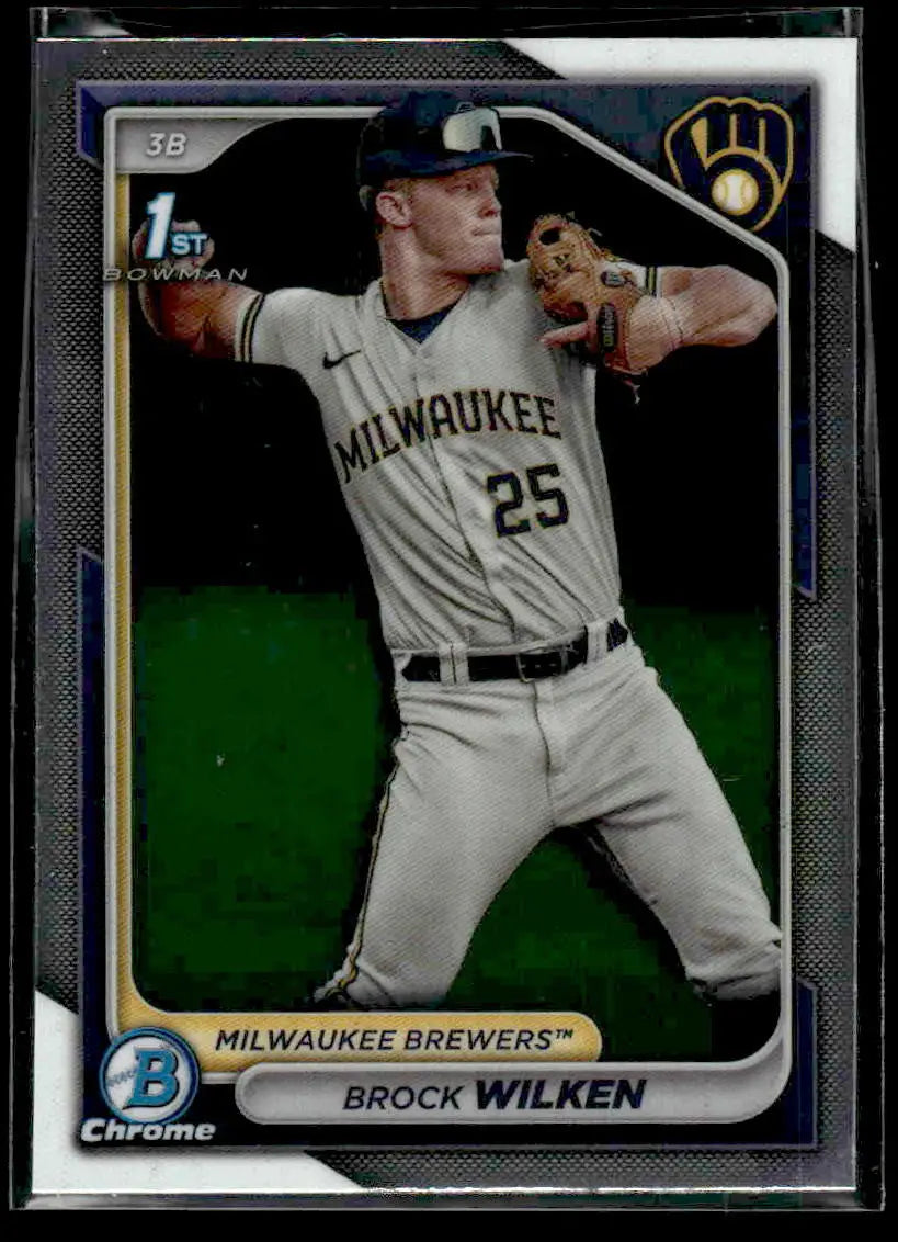 2024 Bowman #BCP-86 Brock Wilken Chrome Prospects - Baseball Card Single