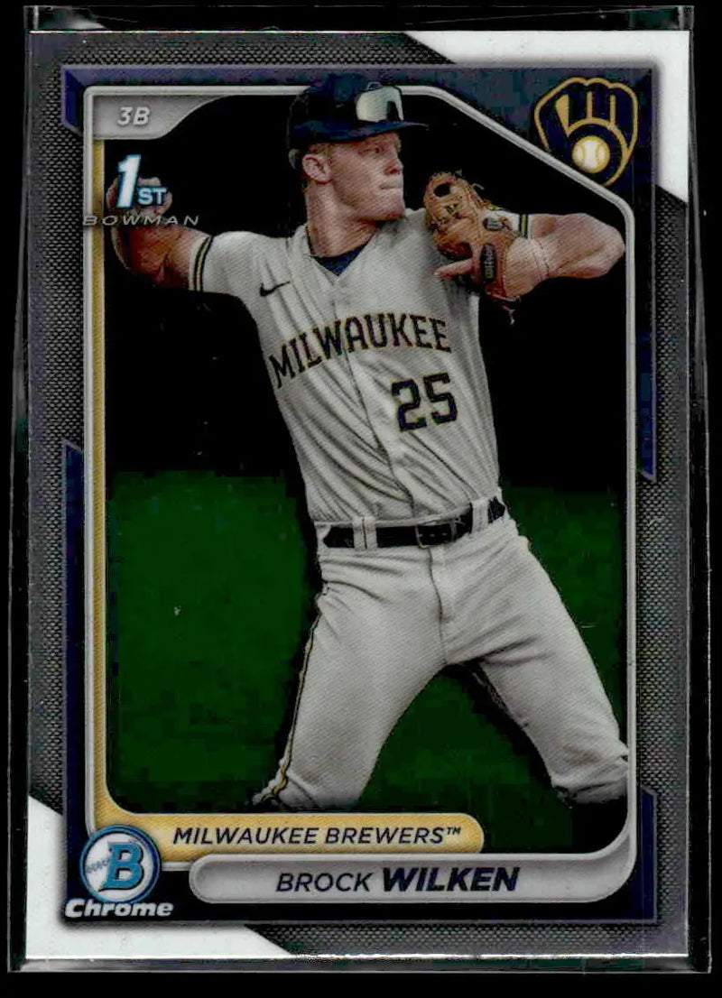 2024 Bowman #BCP-86 Brock Wilken Chrome Prospects - Baseball Card Single