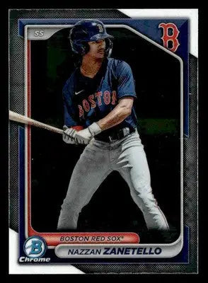 2024 Bowman #BCP-88 Nazzan Zanetello Chrome Prospects - Baseball Card Single