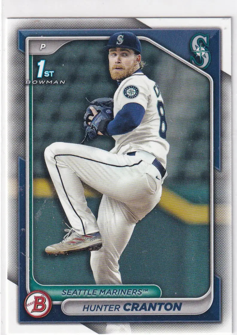 2024 BOWMAN #BD-144 HUNTER CRANTON- SEATTLE MARINERS - Baseball Card Single