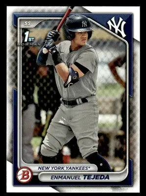 2024 Bowman #BP-103 Enmanuel Tejeda Prospects - Baseball Card Single