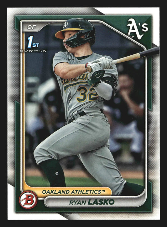 2024 Bowman #BP-105 Ryan Lasko Athletics 1st Bowman