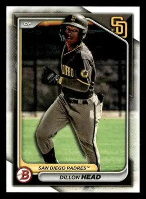 2024 Bowman #BP-109 Dillon Head Prospects - Baseball Card Single