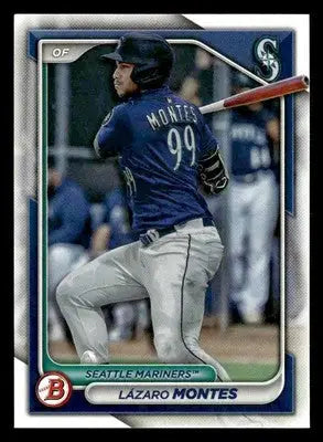 2024 Bowman #BP-110 Lazaro Montes Prospects - Baseball Card Single