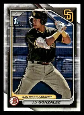 2024 Bowman #BP-111 J.D. Gonzalez Prospects - Baseball Card Single