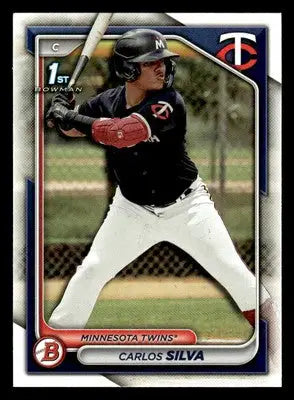 2024 Bowman #BP-120 Carlos Silva Prospects - Baseball Card Single