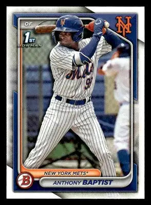 2024 Bowman #BP-141 Anthony Baptist Prospects - Baseball Card Single
