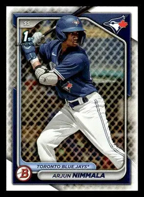 2024 Bowman #BP-142 Arjun Nimmala Prospects - Baseball Card Single