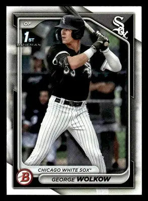 2024 Bowman #BP-144 George Wolkow Prospects - Baseball Card Single