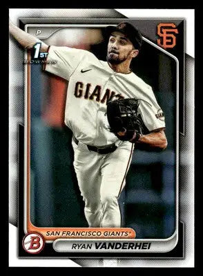 2024 Bowman #BP-15 Ryan Vanderhei Prospects - Baseball Card Single