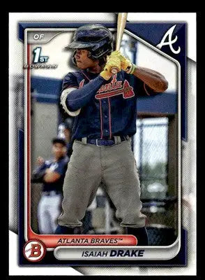 2024 Bowman #BP-21 Isaiah Drake Prospects - Baseball Card Single