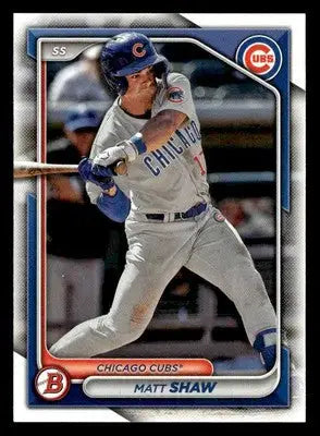 2024 Bowman #BP-30 Matt Shaw Prospects - Baseball Card Single