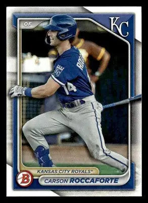 2024 Bowman #BP-33 Carson Roccaforte Prospects - Baseball Card Single