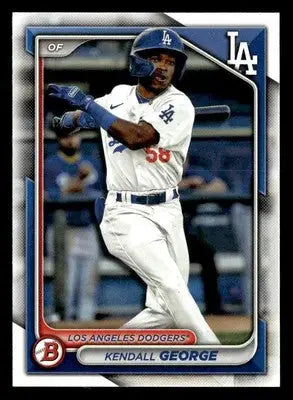 2024 Bowman #BP-58 Kendall George Prospects - Baseball Card Single