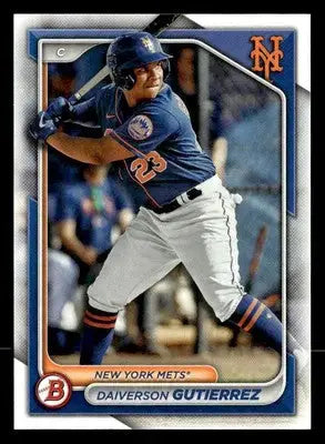 2024 Bowman #BP-59 Daiverson Gutierrez Prospects - Baseball Card Single
