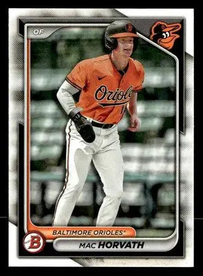 2024 Bowman #BP-6 Mac Horvath Prospects - Baseball Card Single