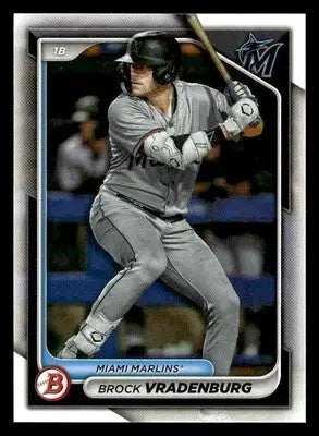 2024 Bowman #BP-62 Brock Vradenburg Prospects - Baseball Card Single