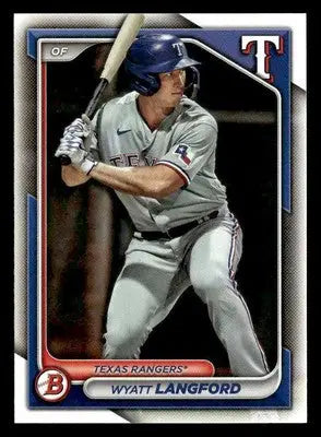 2024 Bowman #BP-64 Wyatt Langford Prospects - Baseball Card Single