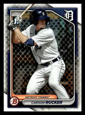 2024 Bowman #BP-65 Carson Rucker Prospects - Baseball Card Single