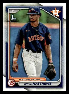 2024 Bowman #BP-69 Brice Matthews Prospects - Baseball Card Single