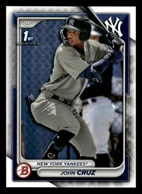2024 Bowman #BP-77 John Cruz Prospects - Baseball Card Single