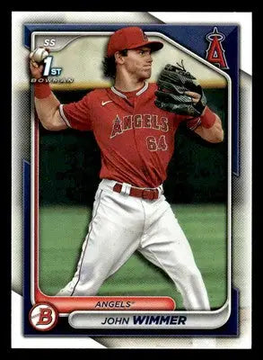 2024 Bowman #BP-78 John Wimmer Prospects - Baseball Card Single