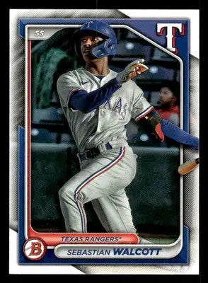 2024 Bowman #BP-81 Sebastian Walcott Prospects - Baseball Card Single