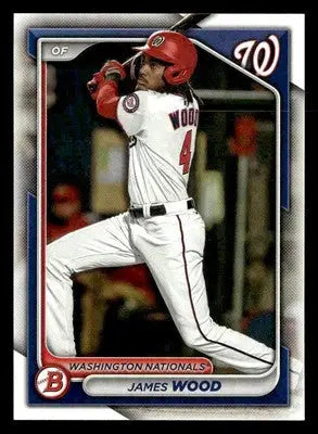2024 Bowman #BP-91 James Wood Prospects - Baseball Card Single