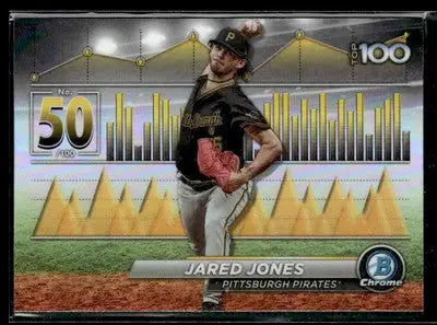 2024 Bowman #BTP-50 Jared Jones Bowman Scouts’ Top 100 - Baseball Card Single