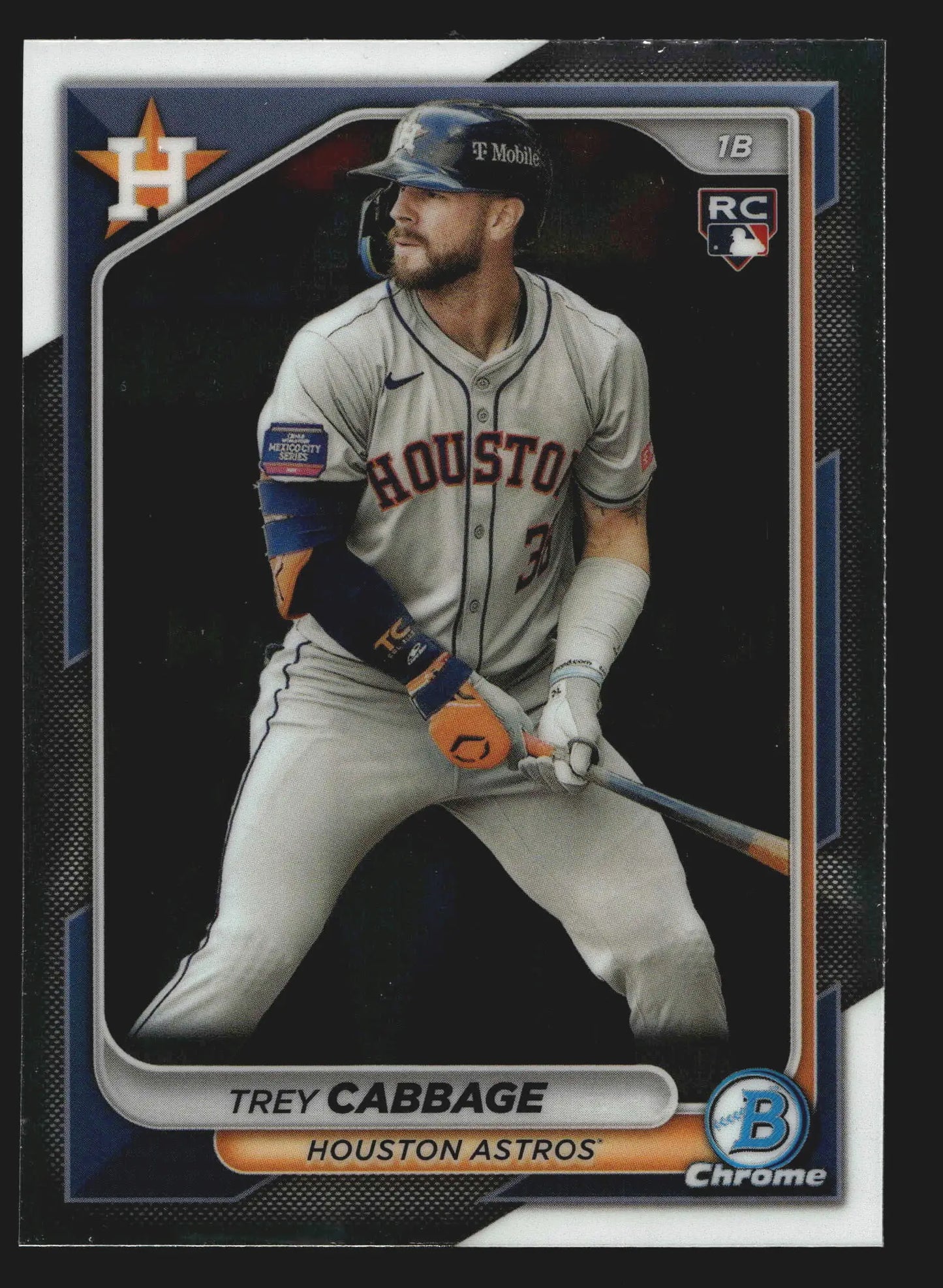 2024 Bowman Chrome #100 Trey Cabbage Houston Astros RC