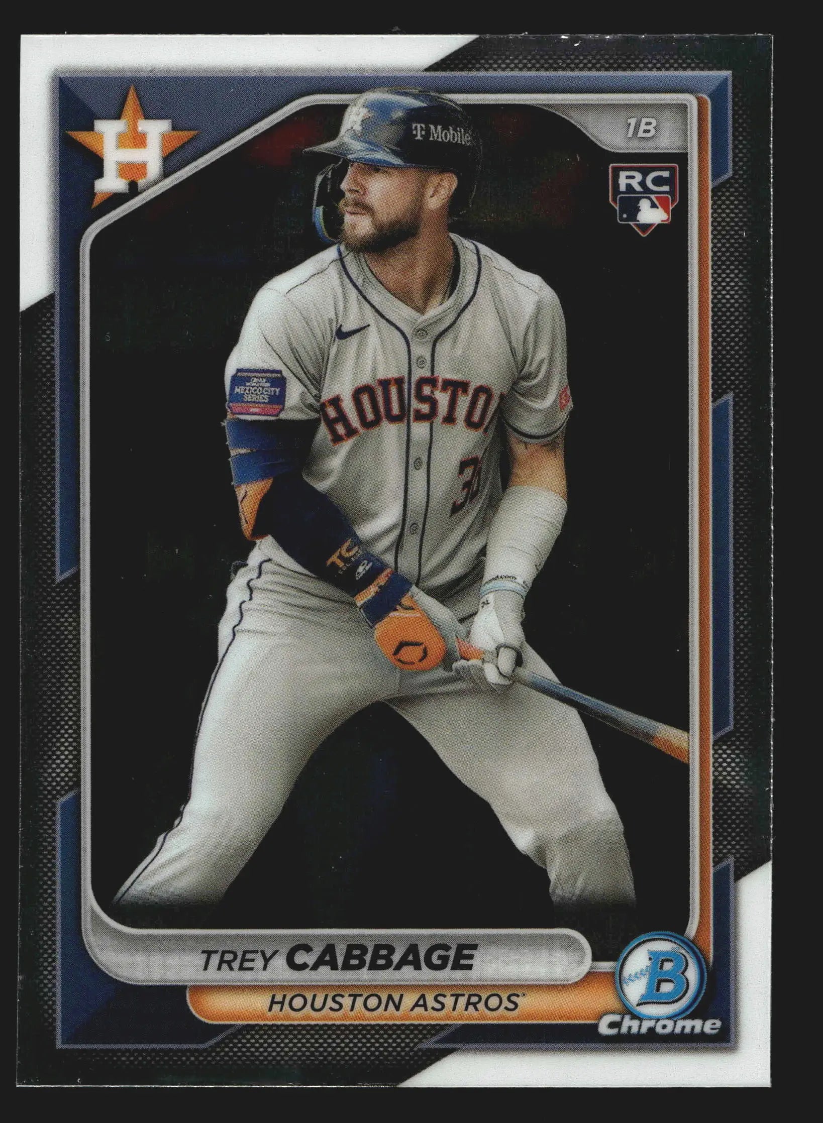 2024 Bowman Chrome #100 Trey Cabbage Houston Astros RC
