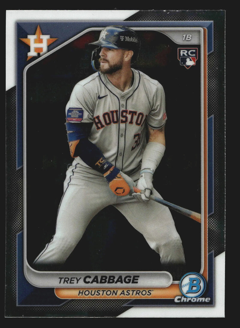 2024 Bowman Chrome #100 Trey Cabbage Houston Astros RC