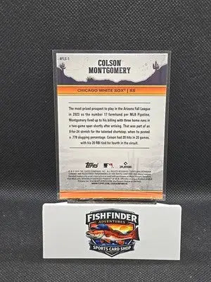 2024 Bowman Chrome - 2023 Afl Fall Stars Colson Montgomery #AFLS-1 - Baseball Card Single