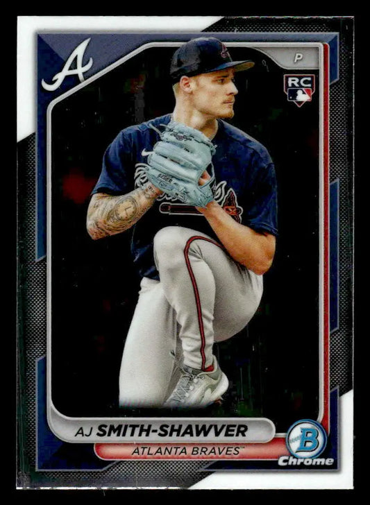 2024 Bowman Chrome #22 AJ Smith-Shawver - Baseball Card Single