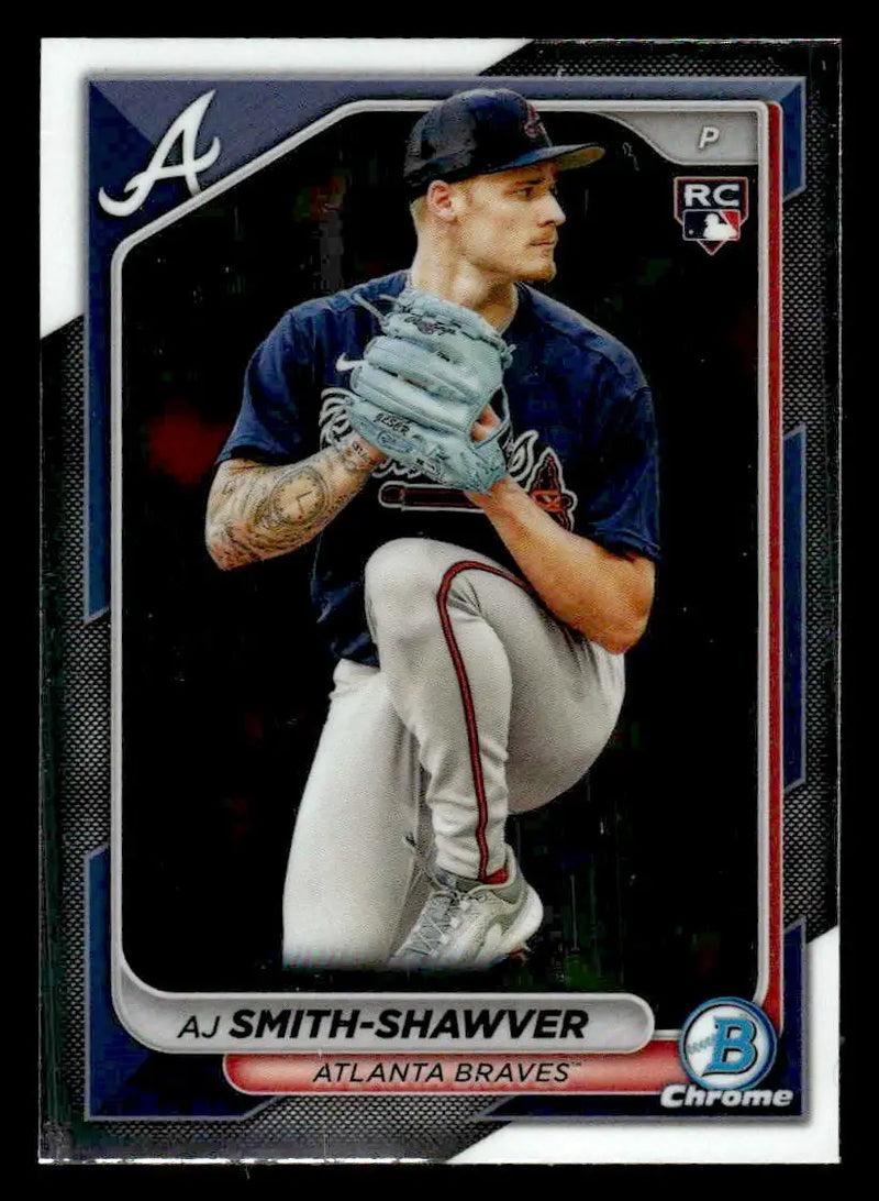 2024 Bowman Chrome #22 AJ Smith-Shawver - Baseball Card Single