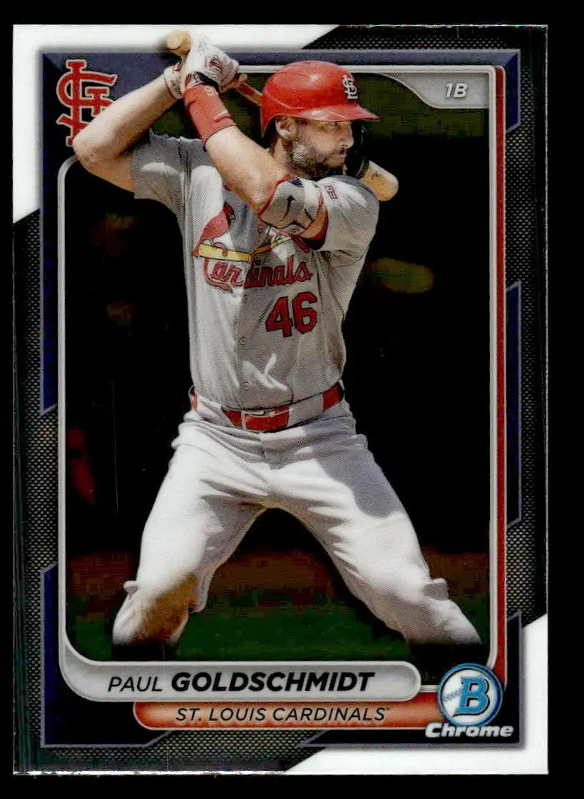 2024 Bowman Chrome #68 Paul Goldschmidt - Baseball Card Single