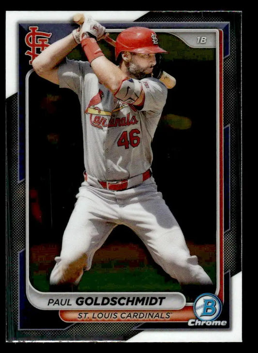2024 Bowman Chrome #68 Paul Goldschmidt - Baseball Card Single