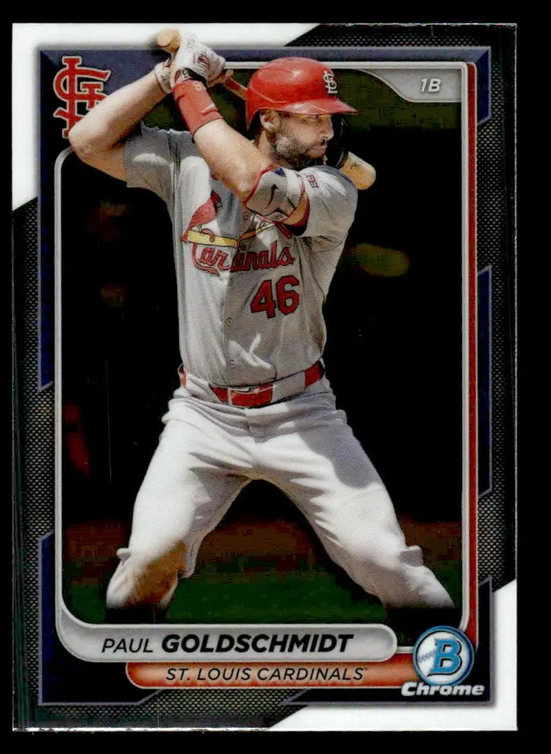 2024 Bowman Chrome #68 Paul Goldschmidt - Baseball Card Single