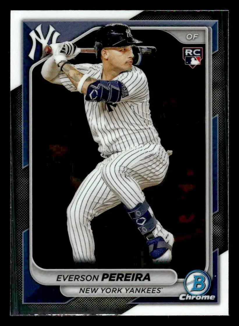 2024 Bowman Chrome #72 Everson Pereira - Baseball Card Single