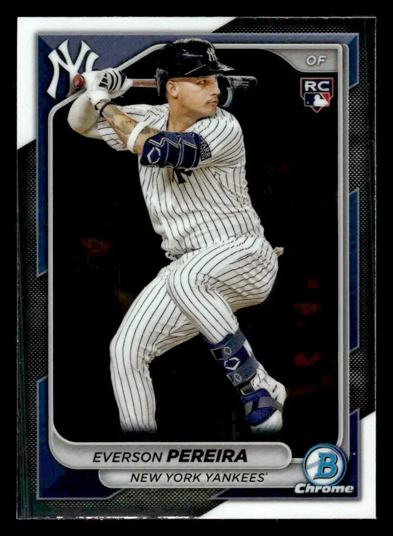 2024 Bowman Chrome #72 Everson Pereira - Baseball Card Single