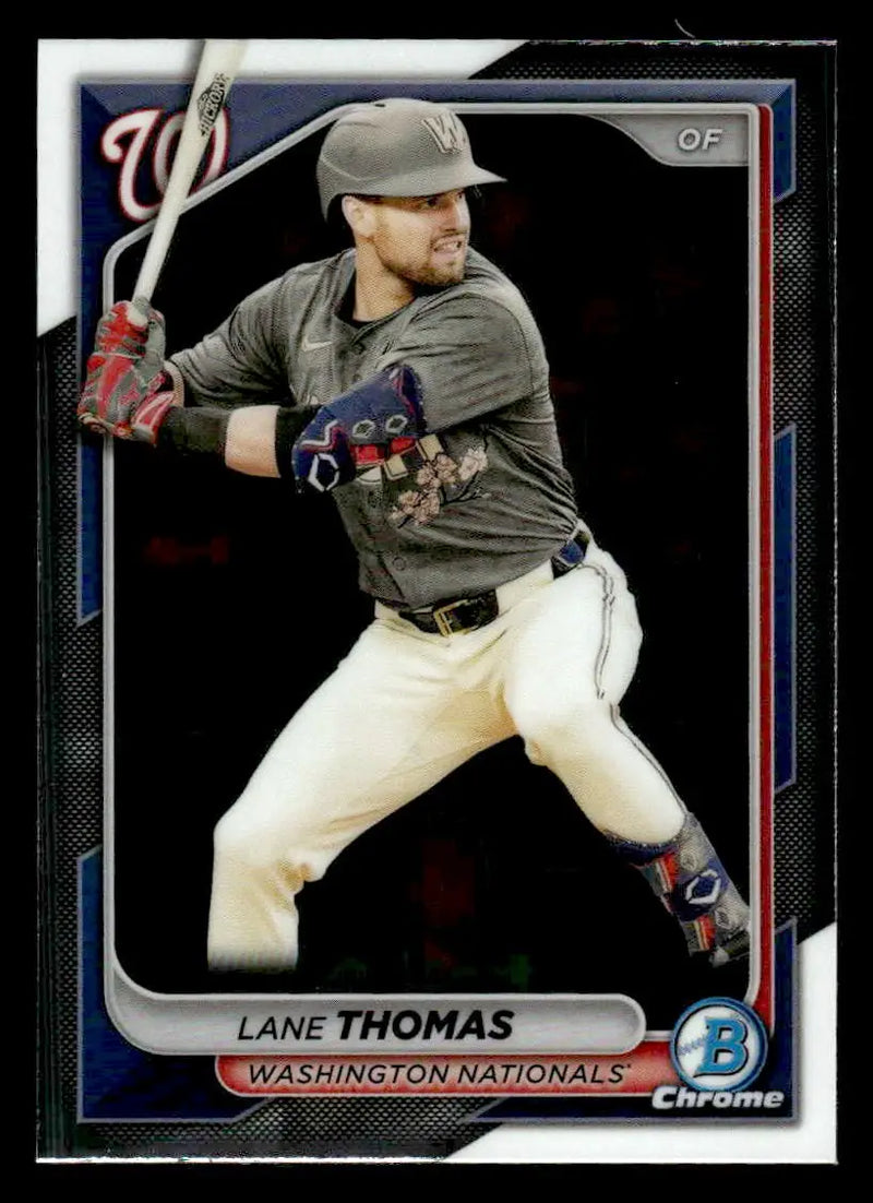 2024 Bowman Chrome #75 Lane Thomas - Baseball Card Single