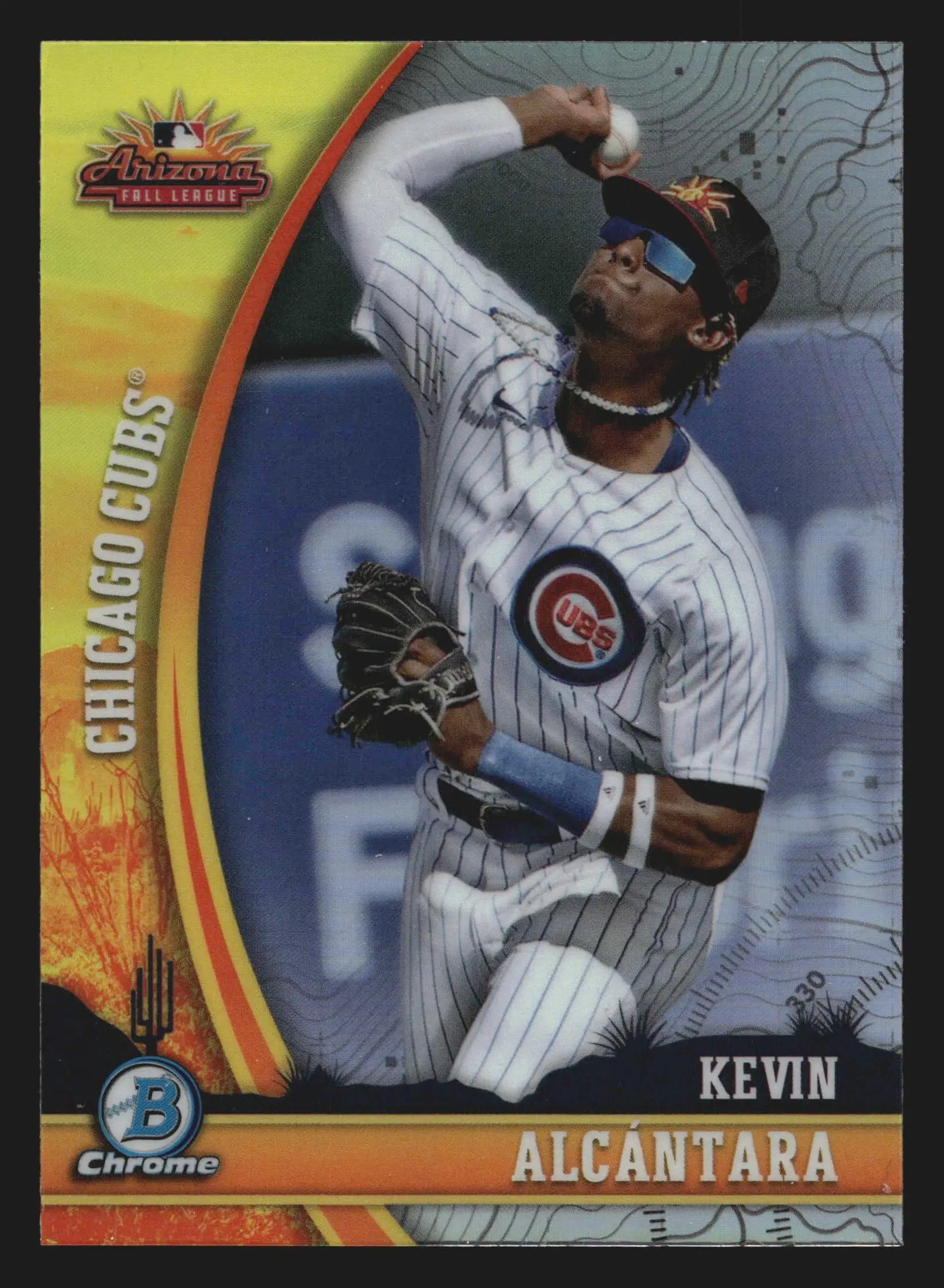 2024 Bowman Chrome #AFLS-6 Kevin Alcantara Arizona Fall League Stars Cubs - Baseball Card Single