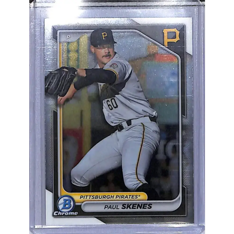 2024 Bowman Chrome #BCP-125 Paul Skenes NM-MT Pittsburgh Pirates - Baseball Card Single
